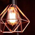 Pendente Aramado Diamante - Cobre