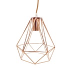 Pendente Aramado Diamante Cobre-mbled