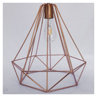 Pendente Aramado Diamante Grande Rose