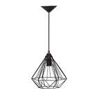 Pendente Aramado Diamante Preto