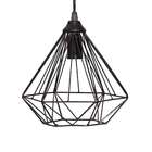 Pendente Aramado Diamante Preto