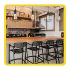 Pendente Aramado Diamond P Alumínio E Aço Ø280mm X H300mm - P