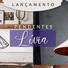 Pendente Aramado Livia Branco/cobre