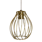 Pendente Aramado Mesh Dourado