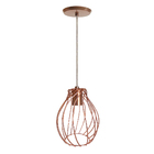 Pendente Aramado Mesh Rose