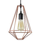 Pendente Aramado Modelo L - Cobre