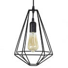 Pendente Aramado Modelo L - Preto