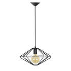 Pendente Aramado Modelo Z - Preto