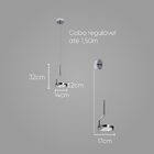 Pendente Arandela Emma Lt012-cr Led 4w 2700k Starlux St2573