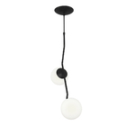 Pendente Aro Duplo Angular Jabuticaba Preto Orby