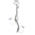 Pendente Aro Duplo Angular Jabuticaba Preto Orby