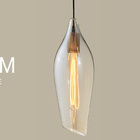 Pendente Arum Conhaque Ø145x400mm