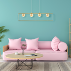 Pendente Aruna Ouro E Ambar Globo Vidro P/ 4x G9 Zr094 Starlu