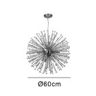 Pendente Astro Bella 60cm na cor Cobre para 12 Lâmpadas G9 -