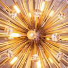 Pendente Astro Cristal Cobre Bella + 12 Led G9 5w 110V Branco