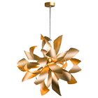 Pendente Atmo Bella Dourado Fosco para 6 Lâmpadas G9 - RE001G