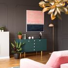 Pendente Atmo Bella Dourado Fosco para 6 Lâmpadas G9 - RE001G