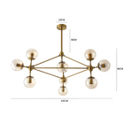 Pendente Átomo Bronze