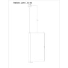 Pendente Áustria 45cm Woods Verde Tiffany