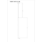 Pendente Áustria 60cm Woods Branco Fosco