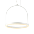 Pendente Avant Cage Led 12w 30cm Branco 3000k Luz Amarela Biv