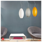 Pendente Avant Polaris Vidro Branco Brilhante Para 1 Lampada