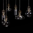 Pendente Babel Lt008-cl Ouro Cupula Vidro G9 Starlux St2558