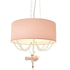 Pendente Bailarina 40x15 Com Cristal 2 Em 1 Quarto Menina