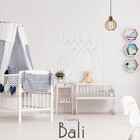 Pendente Bali E27 Rustico Mdf Restaurante Luz  Sala Moderno