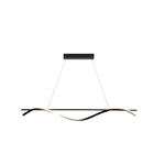 Pendente Ballet 100cm Preto 20w 3000k Gmh