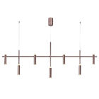 Pendente Bella Archi 24x181x21cm Led Bronze Cd001m