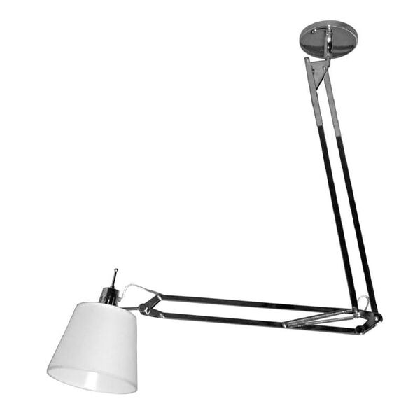 Pendente Bella Articulada Scope 62 X 80cm E27 Cromado Hu1002c