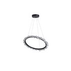 Pendente Bella Aster Oc024b Led 28w 3.000k Preto 60 Diametro