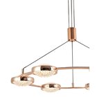 Pendente Bella Beep Kw010g Led 48w 3.000k Metal E Acrilico