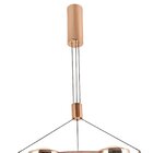 Pendente Bella Beep Kw010g Led 48w 3.000k Metal E Acrilico