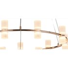 Pendente Bella Candel Fr Gold/br Fosco  21x4w Ø82cmx36cm Jj002