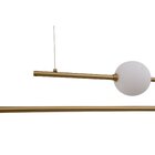 Pendente Bella Candy Dourado 20x110x12cm 30w 2700k 2250lm Oc0