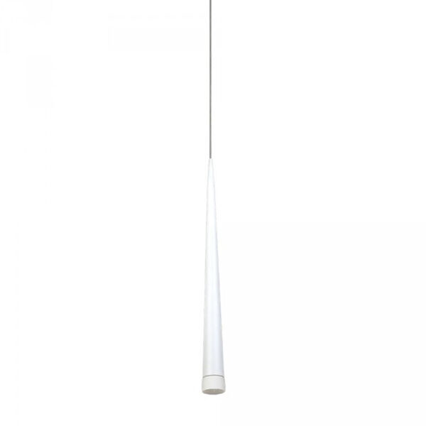 Pendente Bella Fill Ø5x62cm G9 Branco Jo1096w