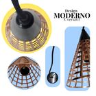 Pendente Bella Grou 19 X 24cm 1x E27 Ci006b