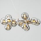 Pendente Bella Halo Nickel E Cromado 56x24cm 15xg9 420w Jo004