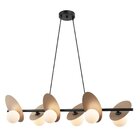 Pendente Bella Ibira 100x31x22cm G9 100w Rosê Hl011m