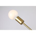 Pendente Bella Ipanema 68x139cm 6x E27 Dourado Rm004g