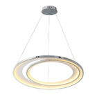 Pendente Bella Loop Cromado E Branco 82x62x2.2cm 76w 3000k 30