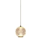 Pendente Bella Luce Hm022b Led 4 2w 3.000k Metal E Acrilico