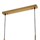 Pendente Bella Malagueta 112x72x43cm G9 40w Dourado Gr002