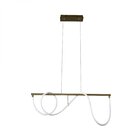 Pendente Bella Mantra Dourado 140x30cm 40w 2700k 3000lm Oc012