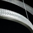 Pendente Bella Oca Nickel 60x40x4cm 32w 22w 3000k 2970lm Gd00