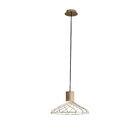 Pendente Bella Oro Ø20 X 34cm Dicróica Dourado Ml014