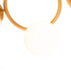 Pendente Bella Oxala Dourado E Branco 110x86x39cm 9xg9 225w R