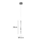 Pendente Bella Petra 12 X 44cm Led 2w Oc001s